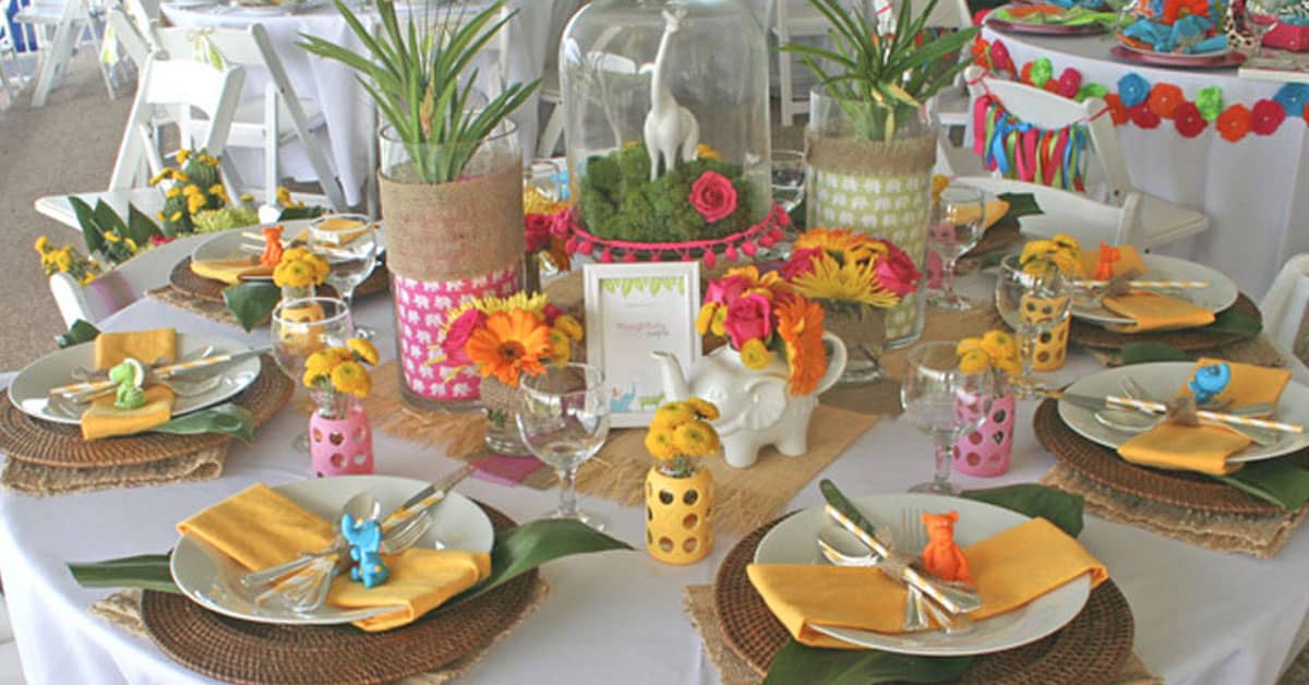 Safari Baby Shower Theme Thoughtfully Simple