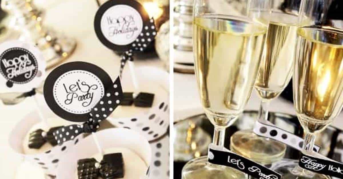 New Years Eve Party Ideas for Staying Home | Thoughtfully Simple