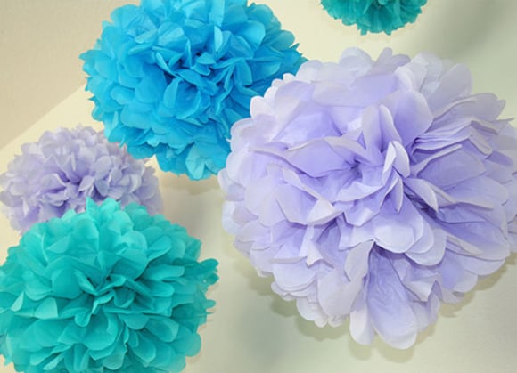 How make paper pom poms | Thoughtfully Simple
