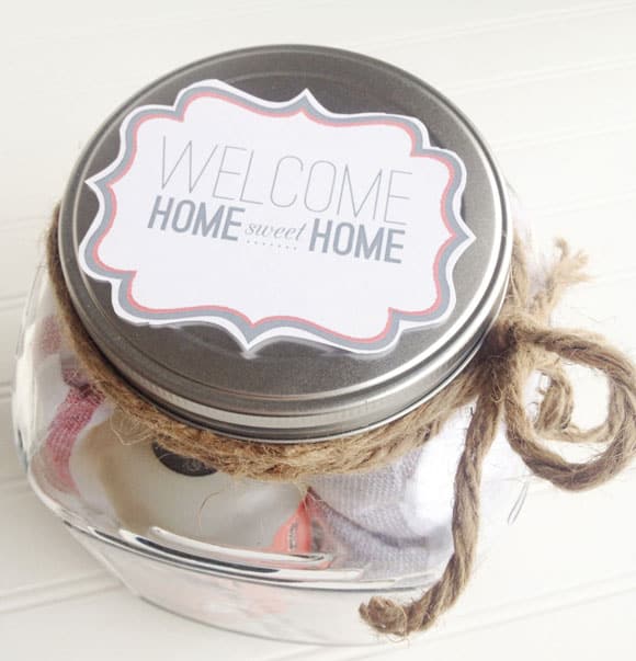 Make It Housewarming Gift In A Jar, Simple Housewarming Gifts