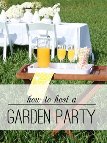 How to Plan a Garden Wedding | Thoughtfully Simple