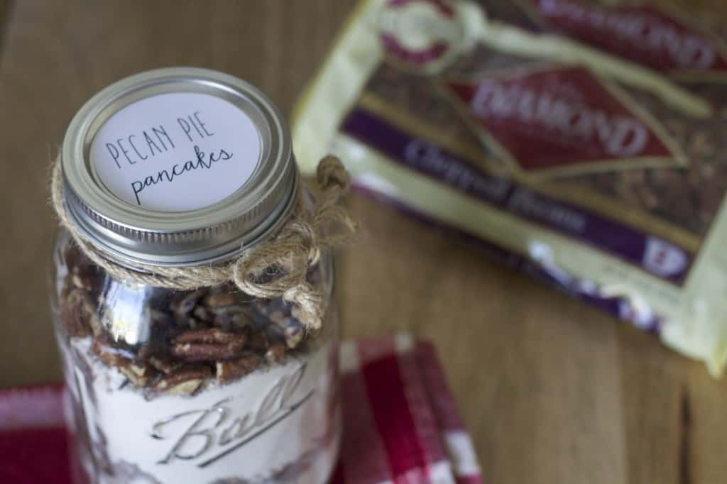 pie mix in a jar