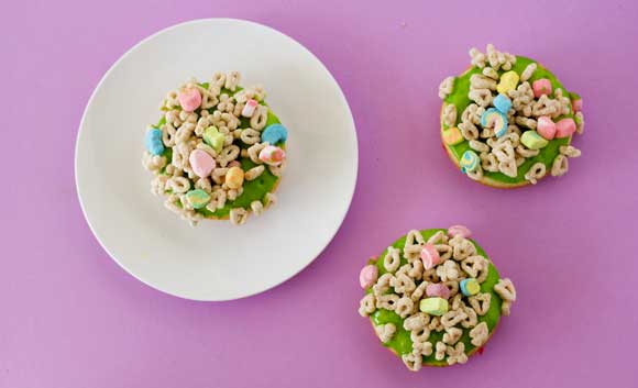 Lucky Charms Donuts
