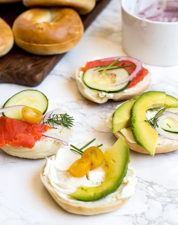 how to host a bagel bar