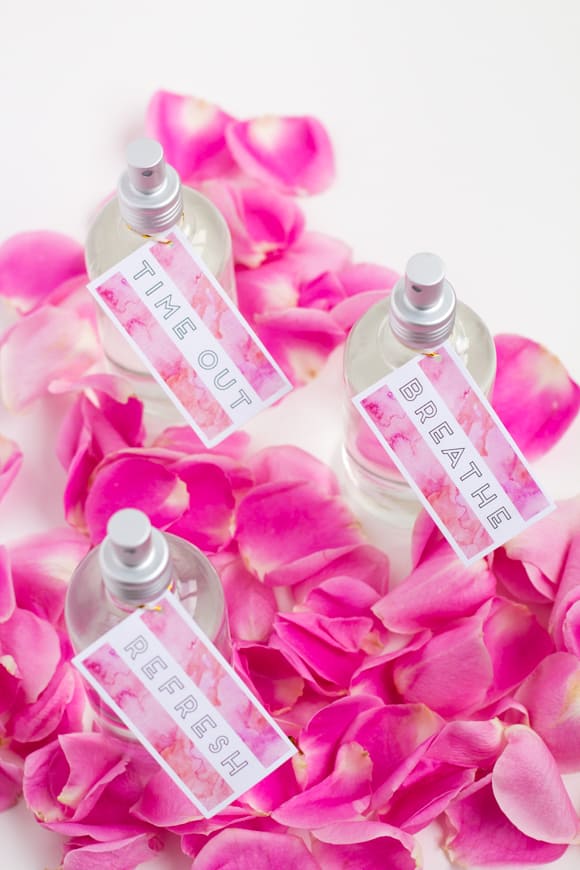 DIY Mother's Day Gifts - Rose Water Spray 