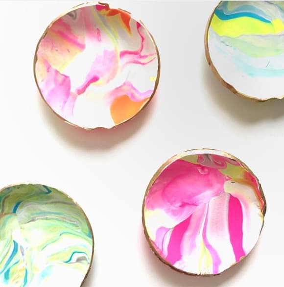 DIY Mother's Day Gifts - Clay Ring Dish