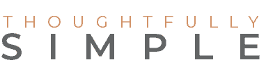 Thoughtfully Simple logo
