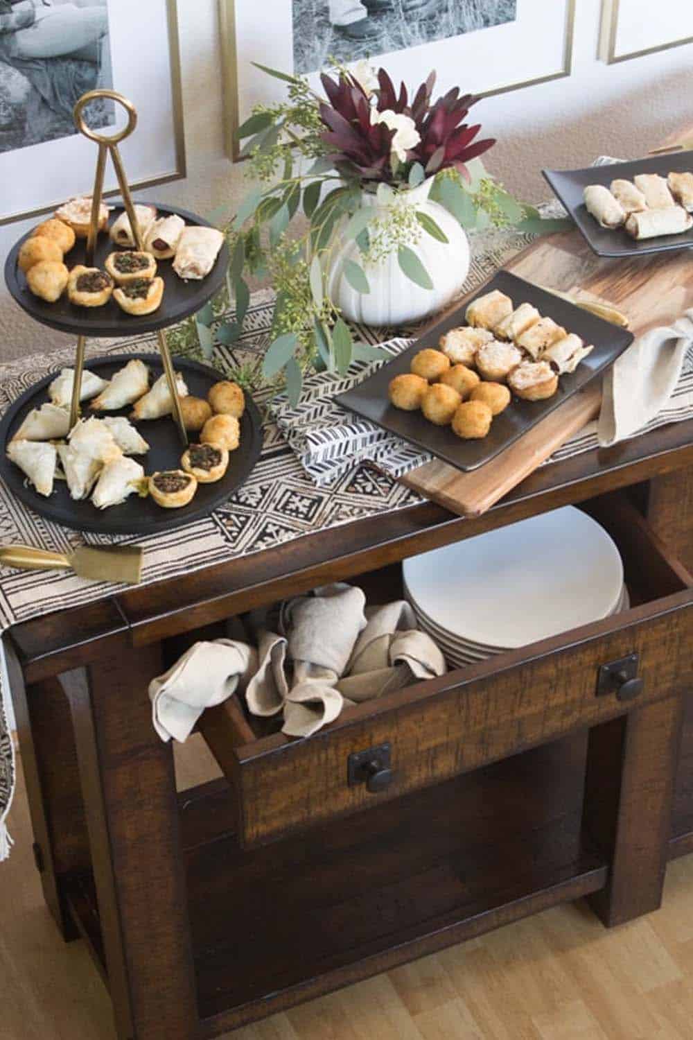 Set Up An Appetizer Buffet Table | Thoughtfully Simple