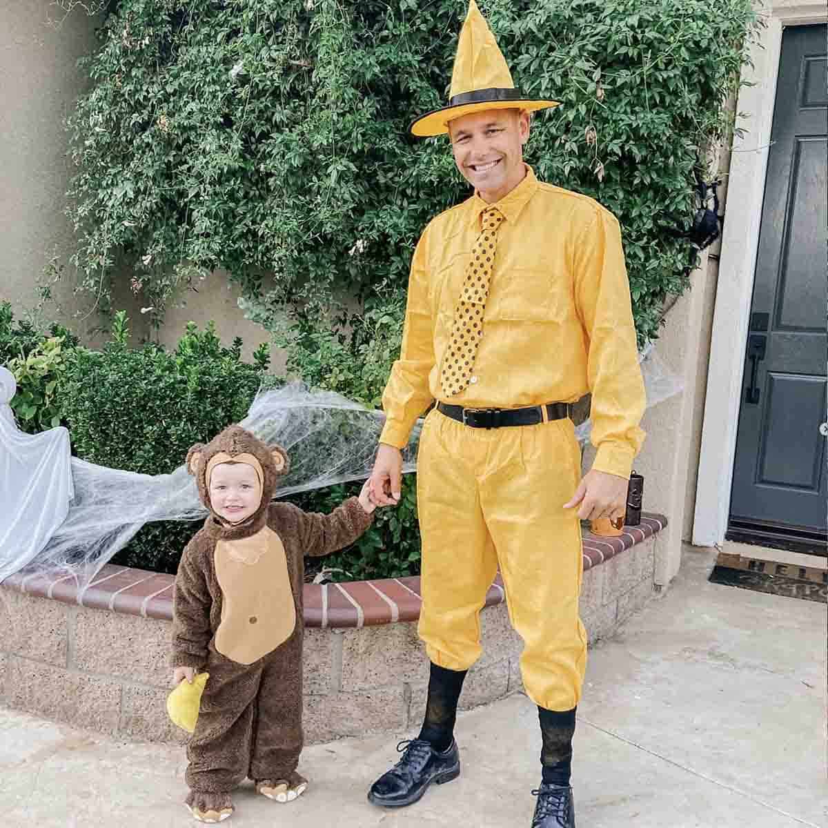Curious George Family Costume