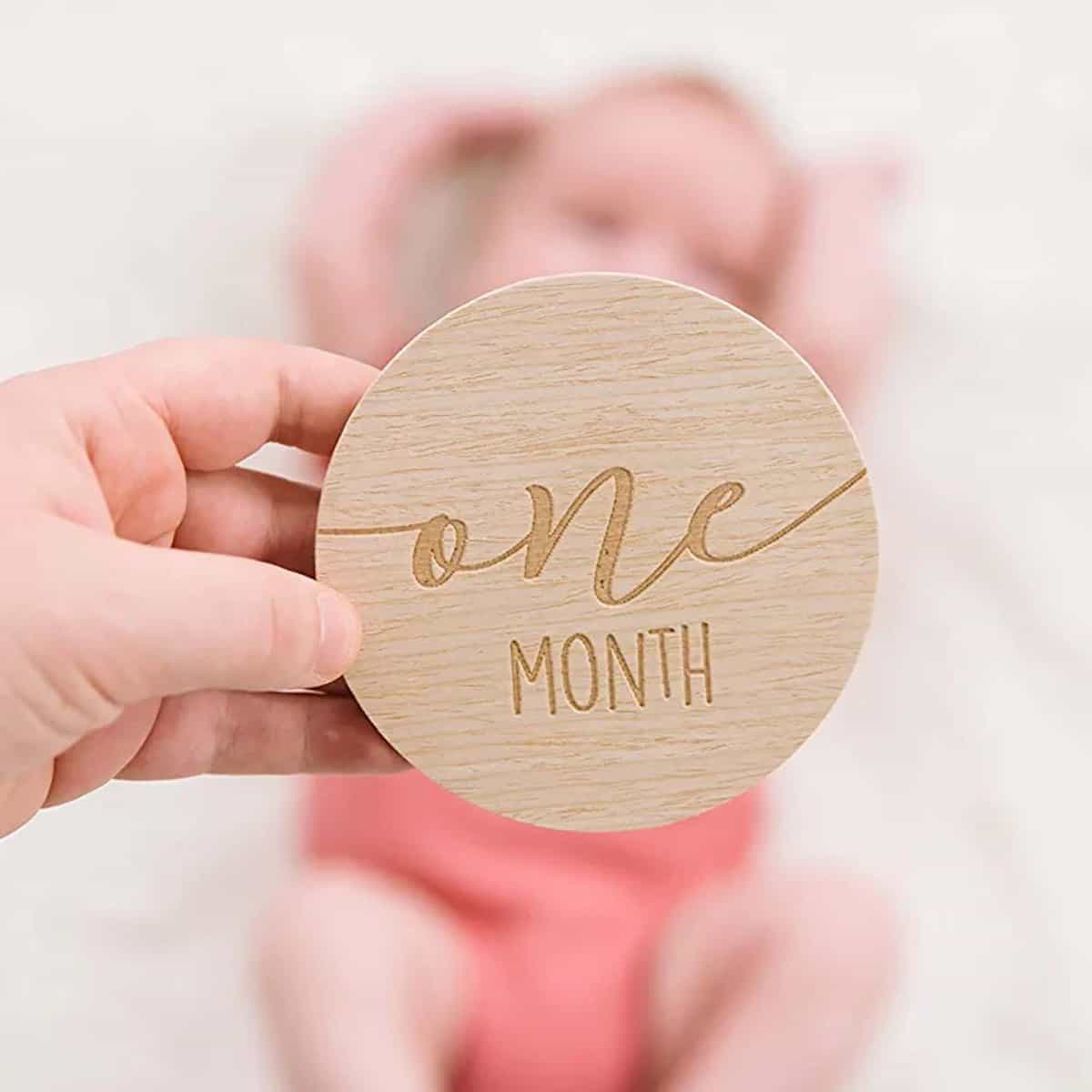 Baby Monthly Milestone Pictures