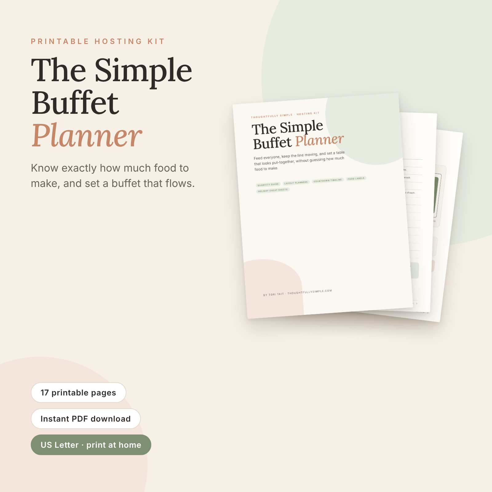 Buffet Planning Guide